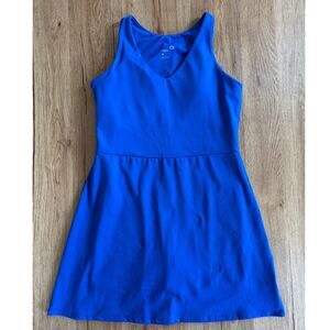 Gap Fit Women's Blue Active Tank Dress Size Medium